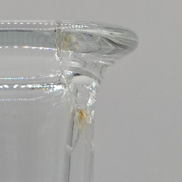 1990s Baccarat Crystal Harmonie Round Decanter For Sale - Image 5 of 8