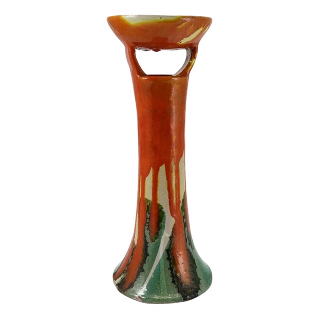 Vintage Ceramic Candleholder, 1970s For Sale