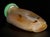 Chinese Fine Chinese Agate "Sleeve" Snuff Bottle – Compressed Spade Form For Sale - Image 3 of 8