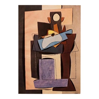 After Pablo Picasso the Fireplace, La Cheminee Limited First Edition, 1940 Heliogravure, Signed in Plate For Sale