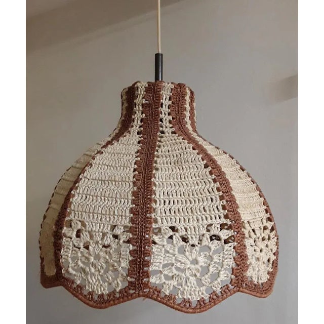 Vintage German Ceiling Lamp, 1970s For Sale - Image 4 of 6