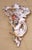 French Early 20th Century French Barbotine Faience Floral Wall Pocket For Sale - Image 3 of 9
