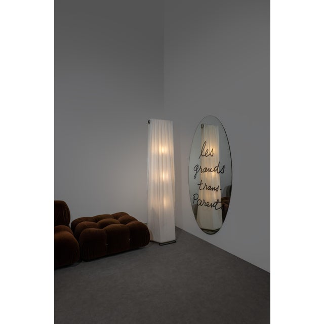 Transparent Les Grands Mirror by Man Ray for Simon Gavina, 1970s For Sale - Image 9 of 13