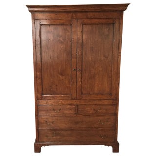 Guy Chaddock Medium Wood Television Armoire For Sale