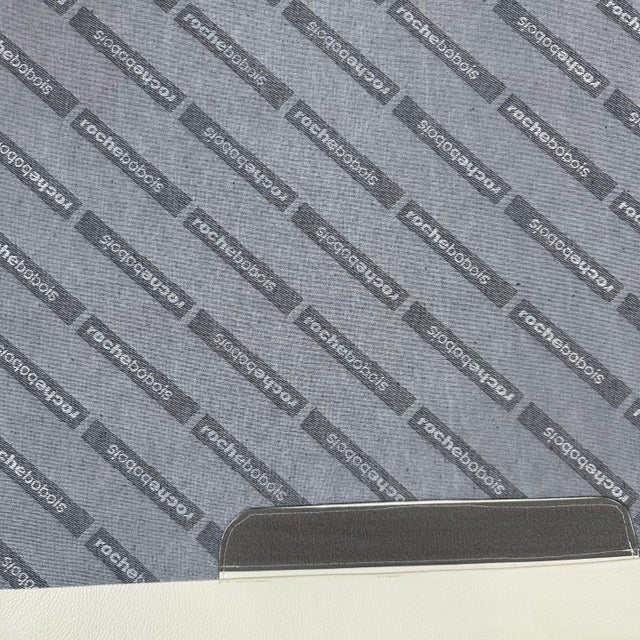 Roche Bobois Oversized Leather Ottoman For Sale - Image 11 of 11