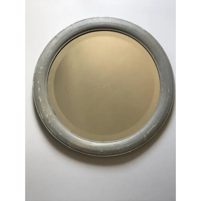 Vintage Round Mirror, 1950 For Sale - Image 13 of 13