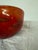 Cohn-Stone Studios Amber Hand Blown Glass Bowl For Sale - Image 4 of 12