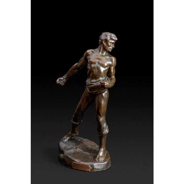 Artistic : “The Sower” represents a vigorous young man, shirtless, in the act of sowing seeds. The sculpture accurately...