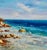 Coastal Coastal Seascape Cliffs Oil Painting on Canvas, Unstretched, by Ericson For Sale - Image 3 of 6