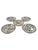 Modern Set of 5 Bat Trang Vietnamese Ceramic Dessert Plates With Hand Painted Blue Floral Motifs For Sale - Image 3 of 10