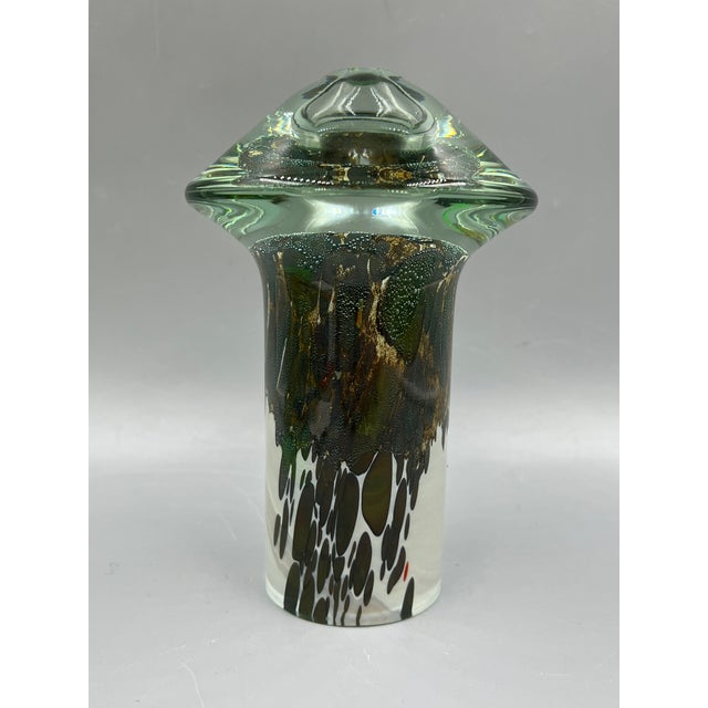 Modern Glass Art Sculpture Mushroom by Nanny Still, 1960s For Sale - Image 3 of 14
