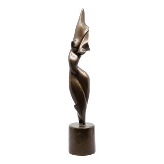 2006 Figural Bronze Sculpture "The Nude" by Fritz Olsen For Sale