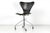 Model 3107 Desk Chair with Wheels by Arne Jacobsen for Fritz Hansen, Denmark 1955 For Sale - Image 16 of 16