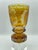 Brutalist Chalices in Hand-Cut Amber Crystal by Moosbauer Nördlingen, 1950s, Set of 2 For Sale - Image 3 of 18