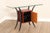 Contemporary Scott Grove 'Henry' Mixed Wood Glass Top Console Table For Sale - Image 3 of 12