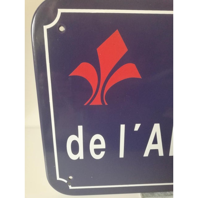 French Enamel Street Sign For Sale - Image 3 of 9