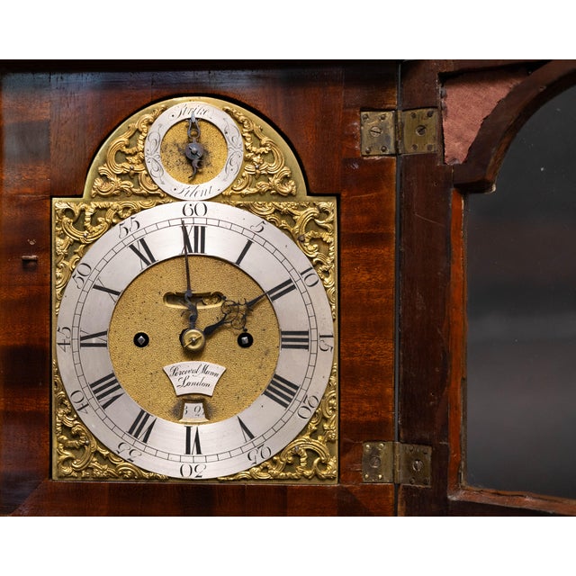 English Bracket Clock by Percival Mann, London, United Kingdom, 1765 For Sale - Image 16 of 18