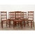 Mid 19th Century English Set of 8 Arts & Crafts Dining Chairs For Sale - Image 5 of 12