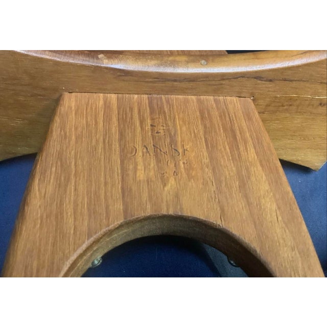 Wood VTG Dansk Teak Warming Pan Chafing Dish Jens Quistgaard JHQ Danmark Denmark For Sale - Image 7 of 14