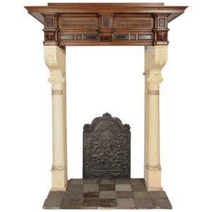 Neo-Renaissance Fireplace, 1880