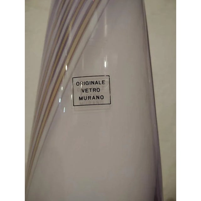 Murano Cone Table Lamps, 1970s, Set of 2 For Sale - Image 4 of 5