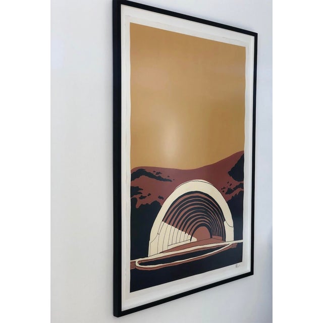 Hollywood Bowl Limited Edition Print on Entrada Rag by MRZ Jr. For Sale - Image 4 of 11