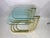 Mid-Century Glass and Brass Nesting Tables by Design Institute America H 22.25 in. x W 20 in. x D 23.75 in. H 19 in. x W...