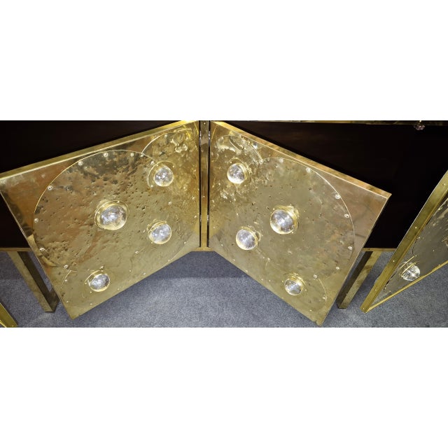 Brass and Murano Glass Sideboard from Justfurnituress For Sale - Image 16 of 18