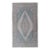 Large Vintage Turkish Oushak Rug With Central Medallion in Blue and Cream 6'8 X 12'7 For Sale
