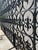 1900s Large Decorative Wrought Iron Filigree Screen Room Divider For Sale - Image 9 of 11