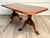 Baker Furniture Company English Georgian Revival Burl Veneer Coffee Table With Double Pedestal Base For Sale - Image 4 of 18