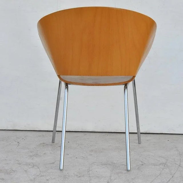 1 Wolfgang Mezger for Davis Furniture Lipse Side Chair For Sale - Image 9 of 12