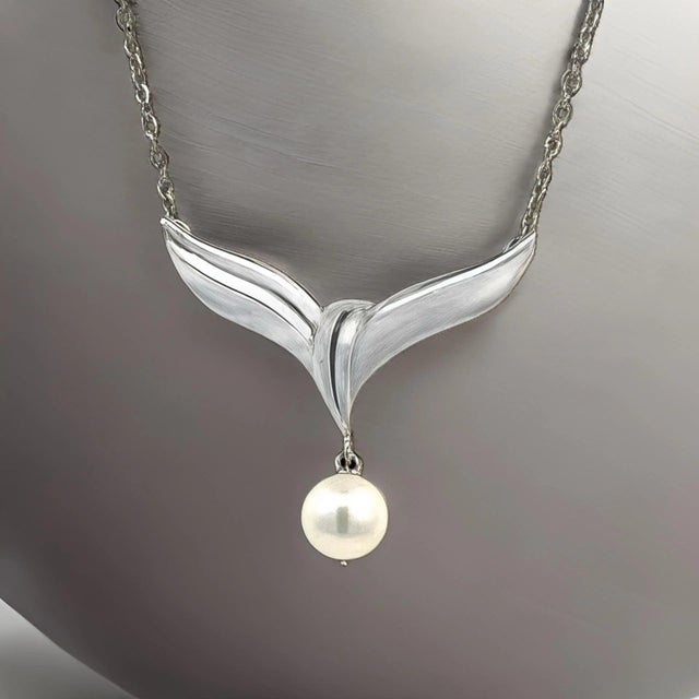 Authentic Mikimoto Estate Akoya Pearl Necklace 17" Sterling Silver 6.50 mm M433 TRUSTED SELLER SINCE 2002 PLEASE SEE OUR...