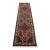 Hamedan Runner 2’8” X 9’6” Pink Wool Vintage Tribal Hand-Knotted Rug For Sale