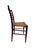 Wood Vintage Italian Gio Ponti Style Chiavari Ladder-Back Cane Dining Chairs, Set of 4, C. 1960s For Sale - Image 7 of 10