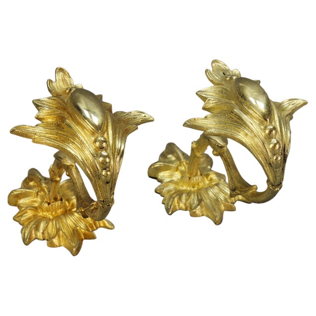 Bronze Curtain Tiebacks, 1890s, Set of 2 For Sale