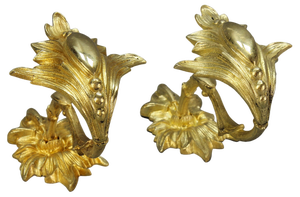 Bronze Curtain Tiebacks, 1890s, Set of 2