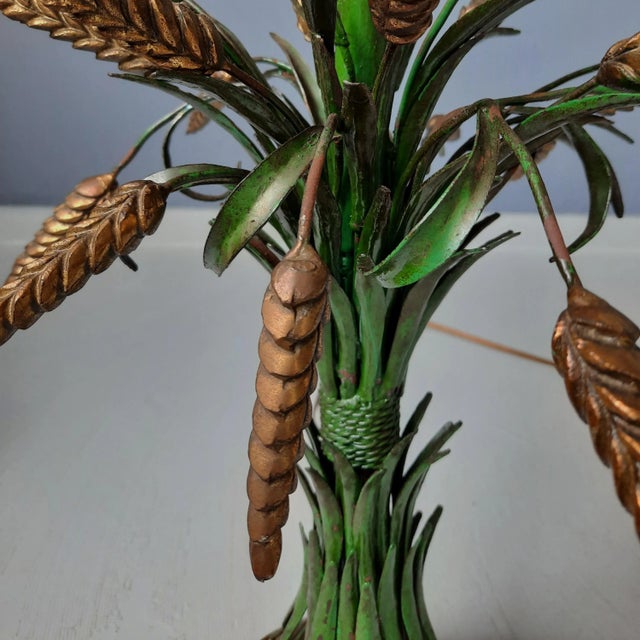 1960s Wheat Sheaf Table Lamp, 1950s For Sale - Image 5 of 12