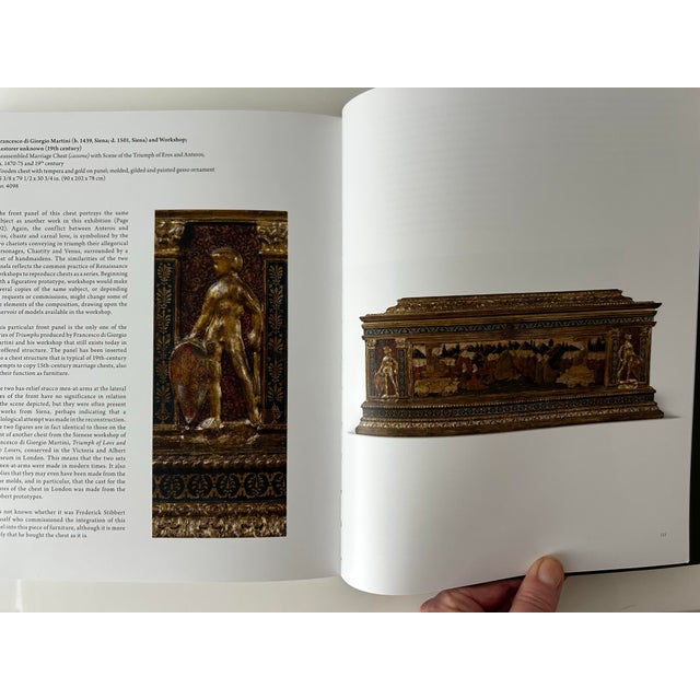 Gold Exhibition Book "Life, Love and Marriage Chests in Renaissance Italy" Museo Stibbert 2018 For Sale - Image 8 of 9