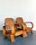 Vintage Bent Rattan Lounge Chairs - A Pair For Sale - Image 16 of 18