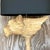 Vintage Boho Cerused Wood Winged Lion’s Head Lamp For Sale - Image 11 of 13