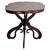 Late 19th Century Victorian Polished Oak Bent Wood Scrolling Salon Table by Thonet For Sale - Image 4 of 11