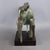 Brass Sculpture of Horse Jumping Over Wooden Base, 1980s For Sale - Image 4 of 18