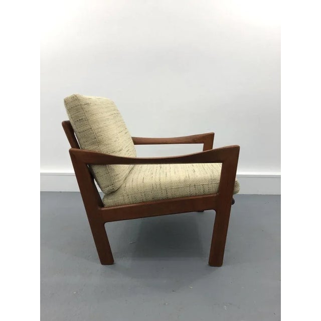 Very beautiful of lounge chairs designed by Illum Wikkelsø for Niels Eilersen from the 60s. The chair come with original...