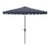 Venice 7.5 Square Umbrella - Navy/White For Sale