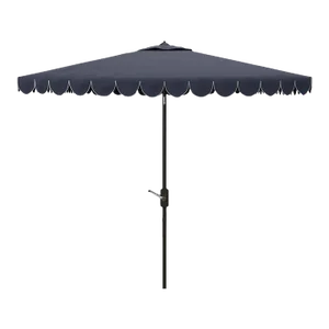 Venice 7.5 Square Umbrella - Navy/White