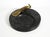 Large Black Granite Valet Tray with a Brass Peacock, 1920s For Sale - Image 6 of 18