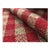 Designer Water & Stain Resistant Cranberry Red Beige Taupe Check Wool Upholstery Fabric For Sale
