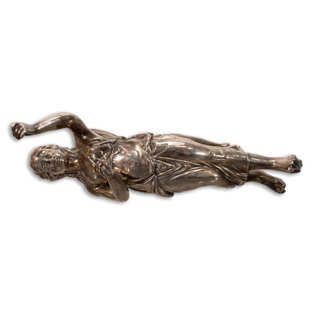 Meriden Britannia Co Ornamental Silver Plate Centerpiece Candle Holder For Sale - Image 4 of 10