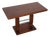 Modern Coffee Table in Wood and Chromed Metal, 1930 For Sale